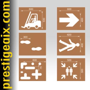 Kit pochoirs Industrie