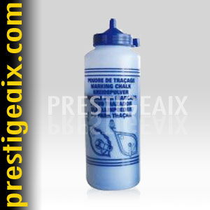 Poudre de traage bleue